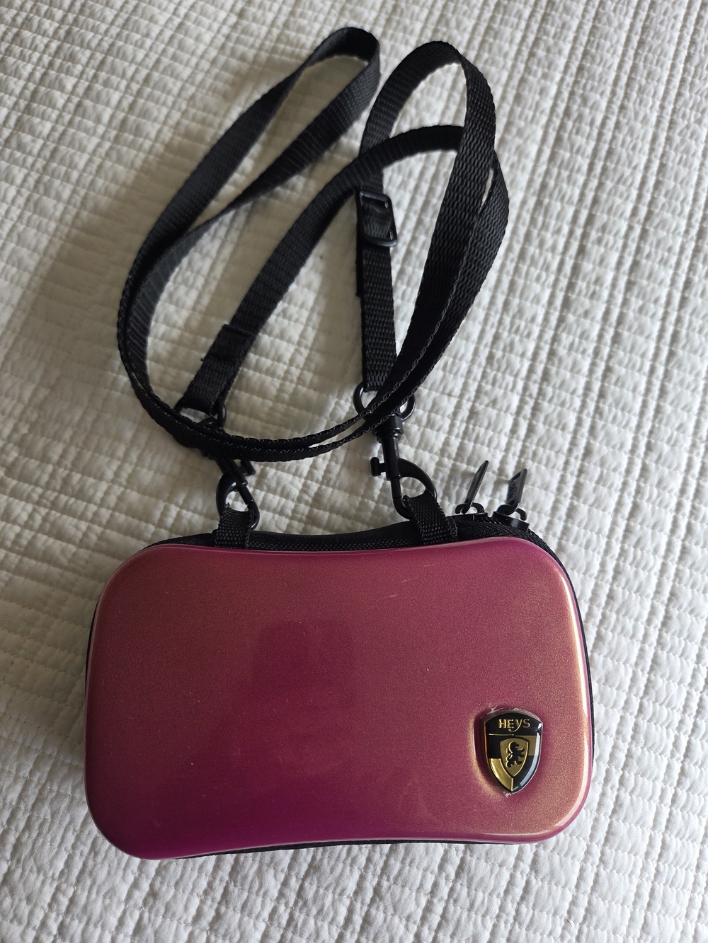 Heys Fuschia Crossbody Mini Bag